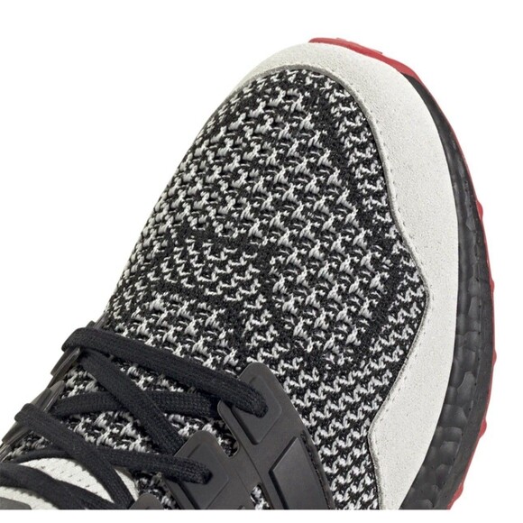 adidas Ultraboost Ultra Boost 1.0 Lace Up Mens Black, White Sneakers Casual NBY main image 4